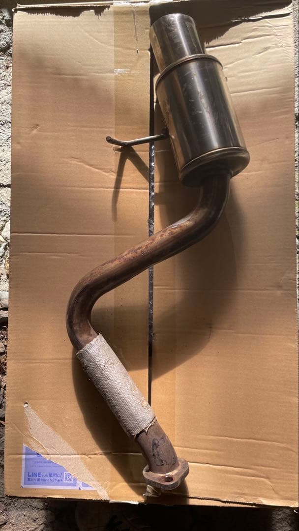l700sミラ　リアピースマフラー　Style bay?