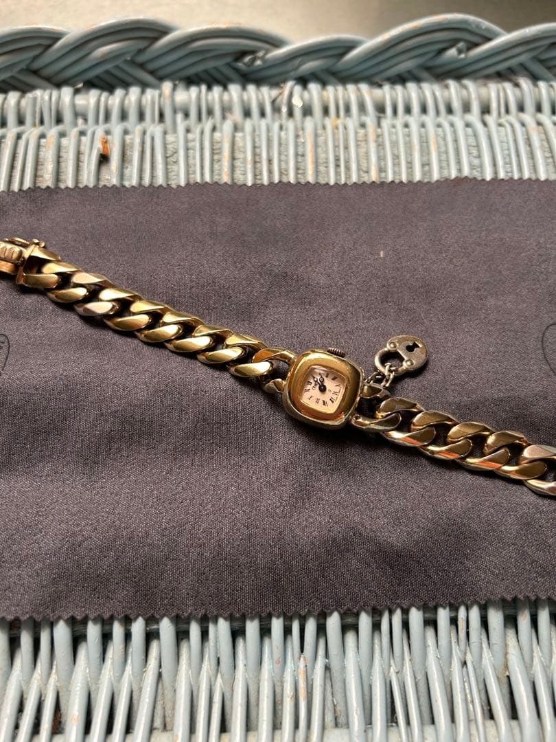 Obreyオブレイ金張　喜平チェーンブレスレットSOLID SILVER 稼働品