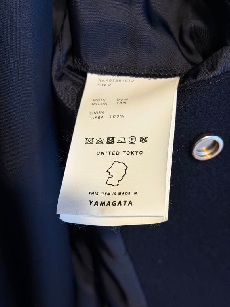 ユナイテッドトウキョウ UNITED TOKYO チェスターコート ロングコート