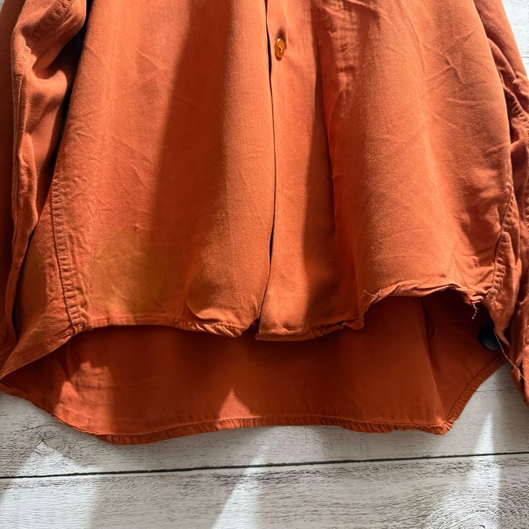 50s King Louie キングルイ 黒タグ 長袖 シャツ M ボウリング