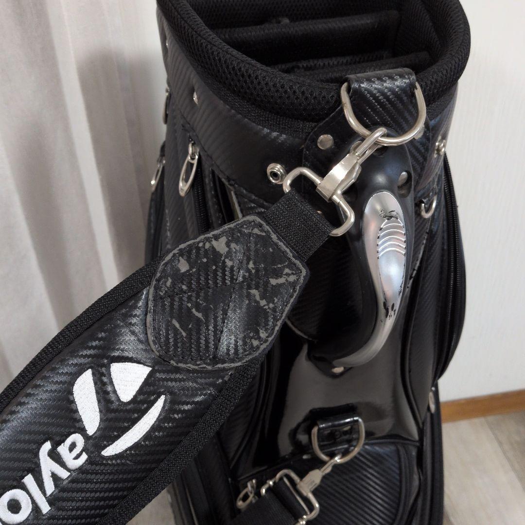 TaylorMade キャディバッグ ブラック【フード付き】