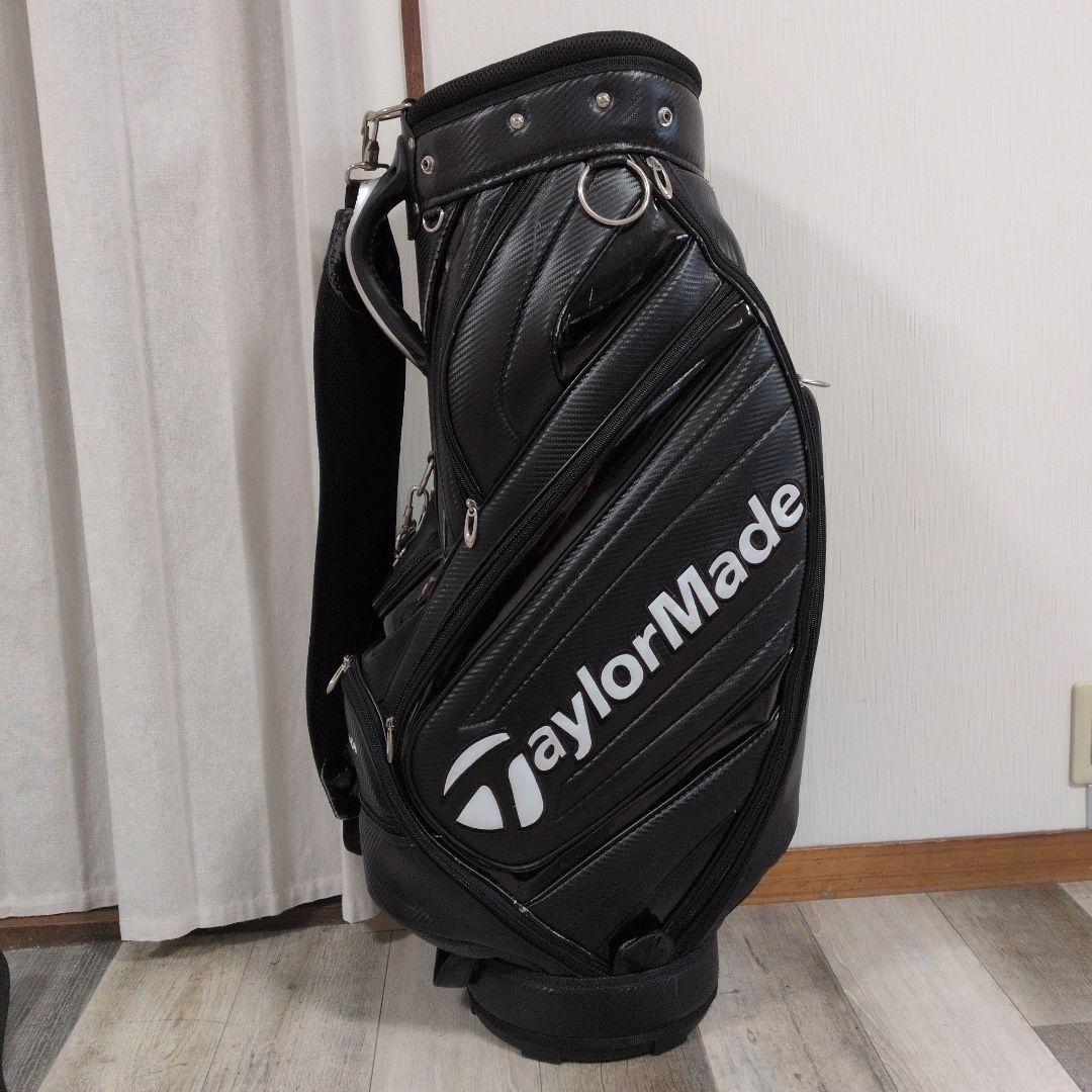 TaylorMade キャディバッグ ブラック【フード付き】