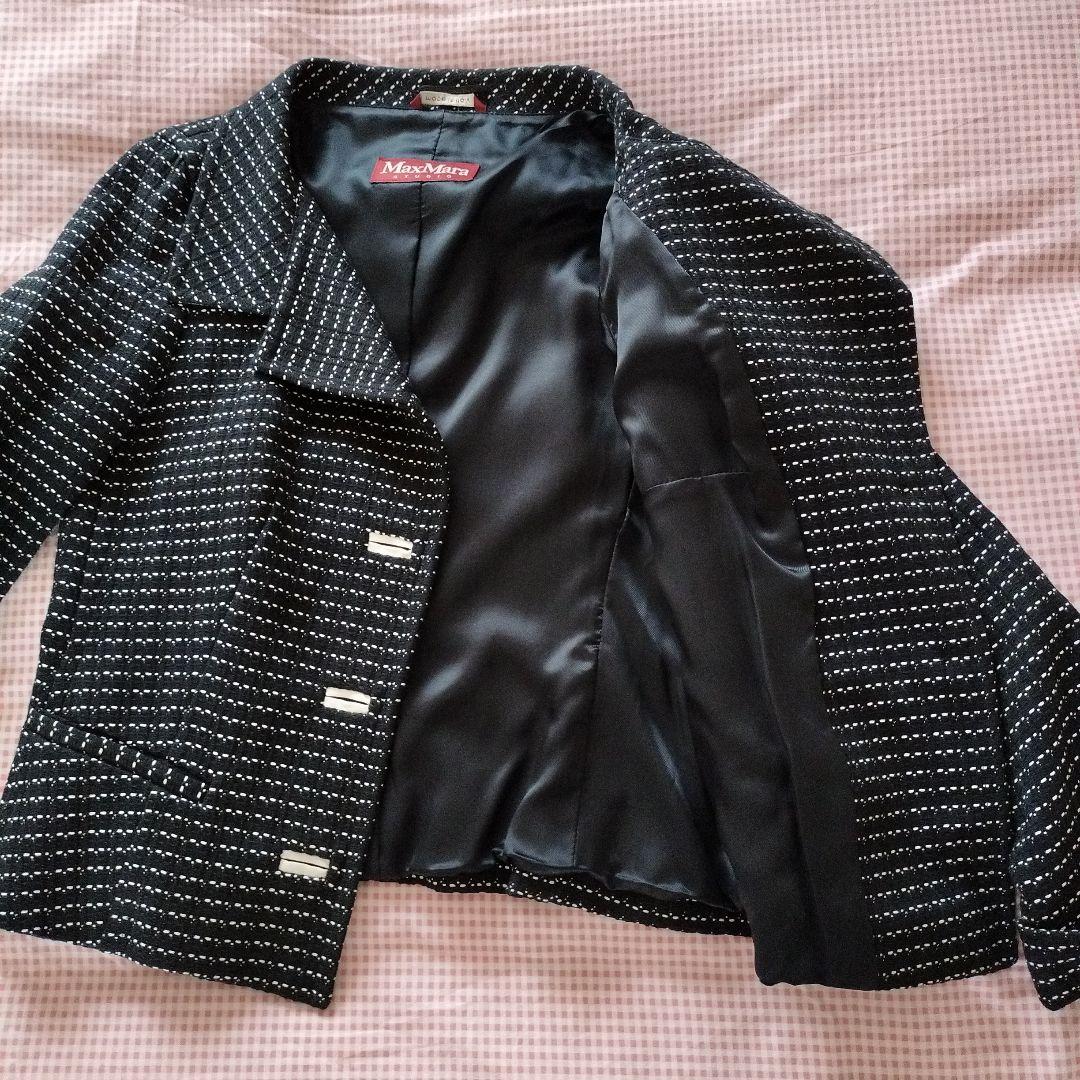 B*o様 【SALE】【美品】MaxMara マックスマーラ ストライプジャケッ