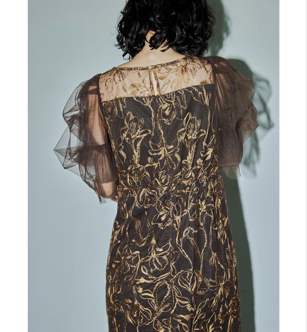 niana オケージョンドレスブラウン(M)