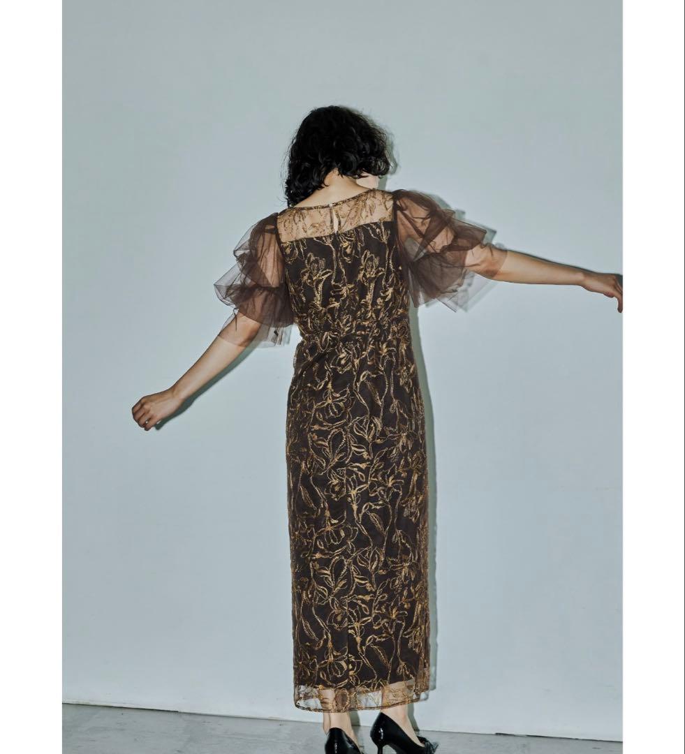 niana オケージョンドレスブラウン(M)