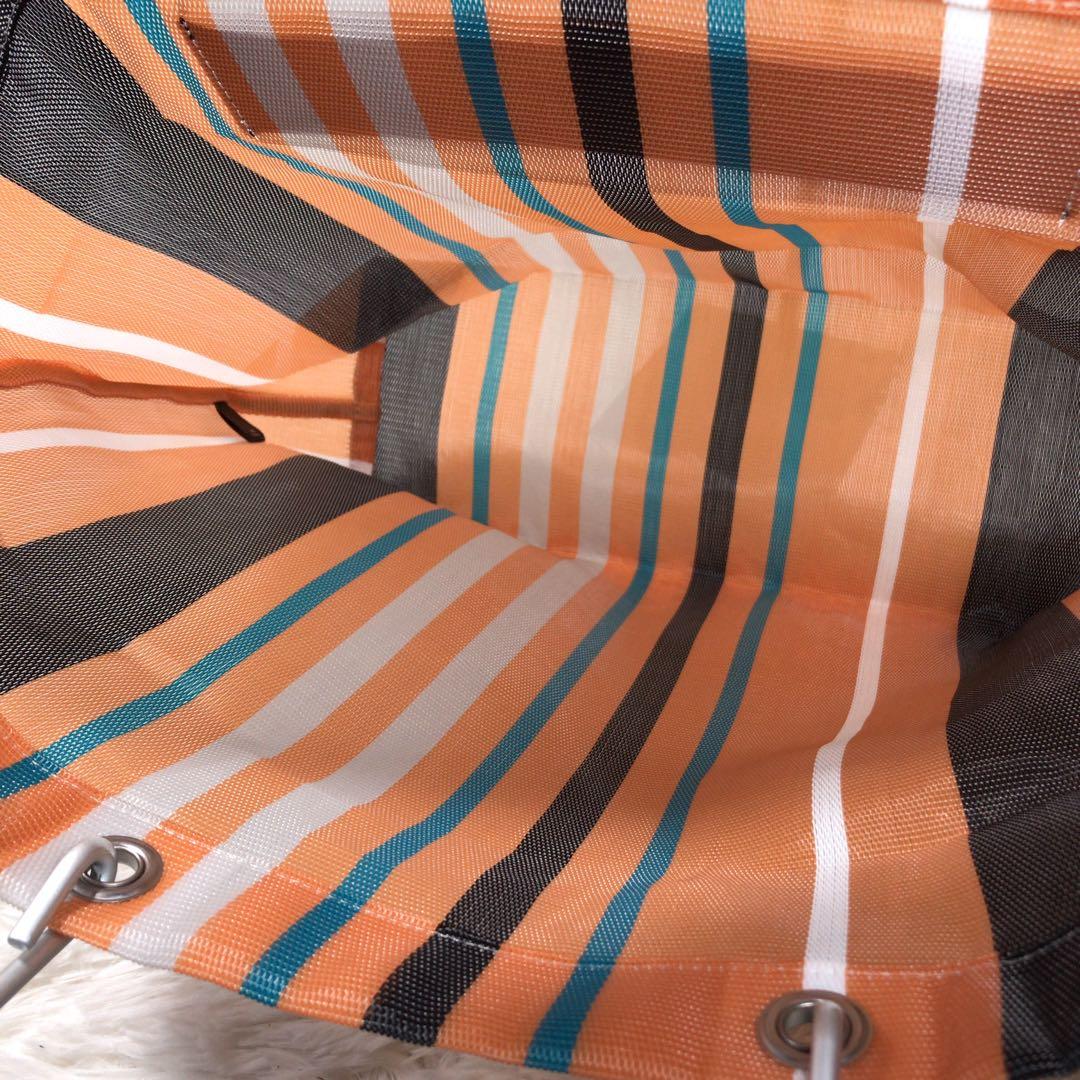 キョロ さま　MARNI マルニフラワーカフェ ストライプバッグ ナトートバッグ