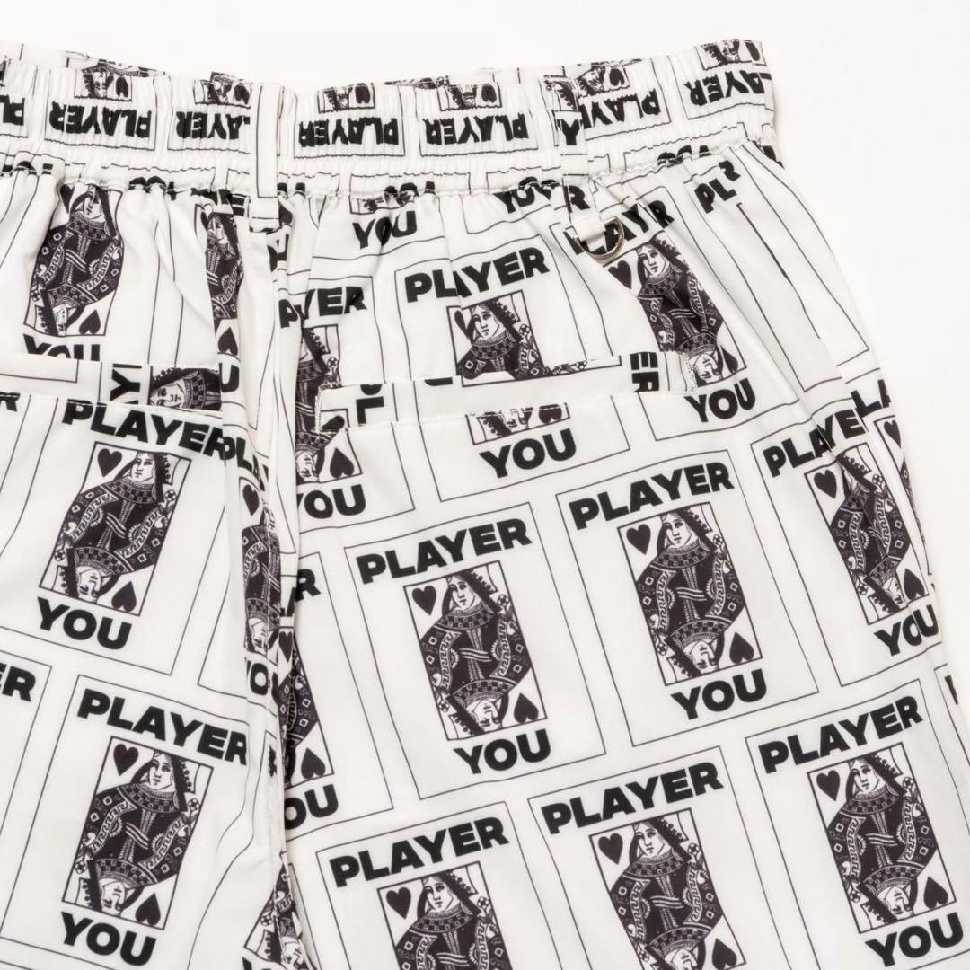 THE SWINGGGA TRUMP SHORTS, WHITE 新品