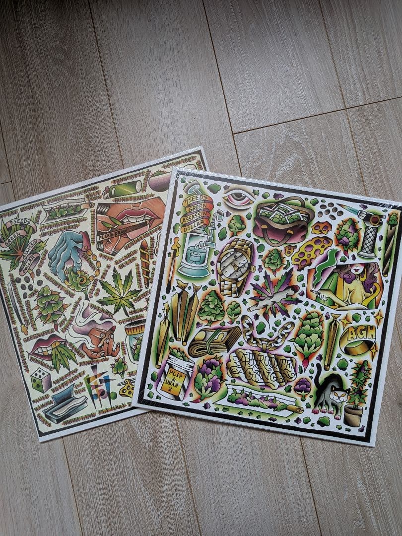 FLIP&DRAW I&IIセット舐達麻　レコード