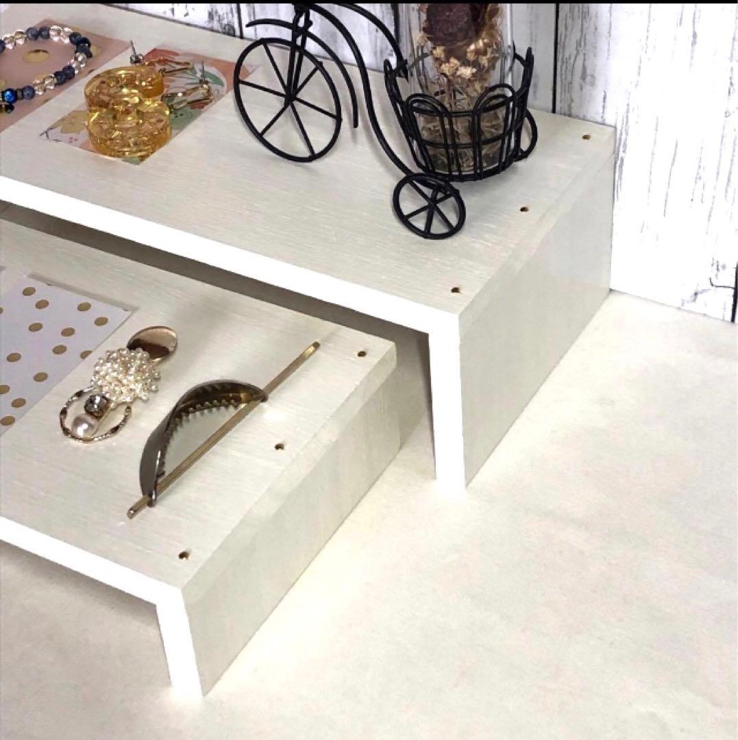 いちページ　トランク型什器・アクセサリー台×２　計３点　イベント什器