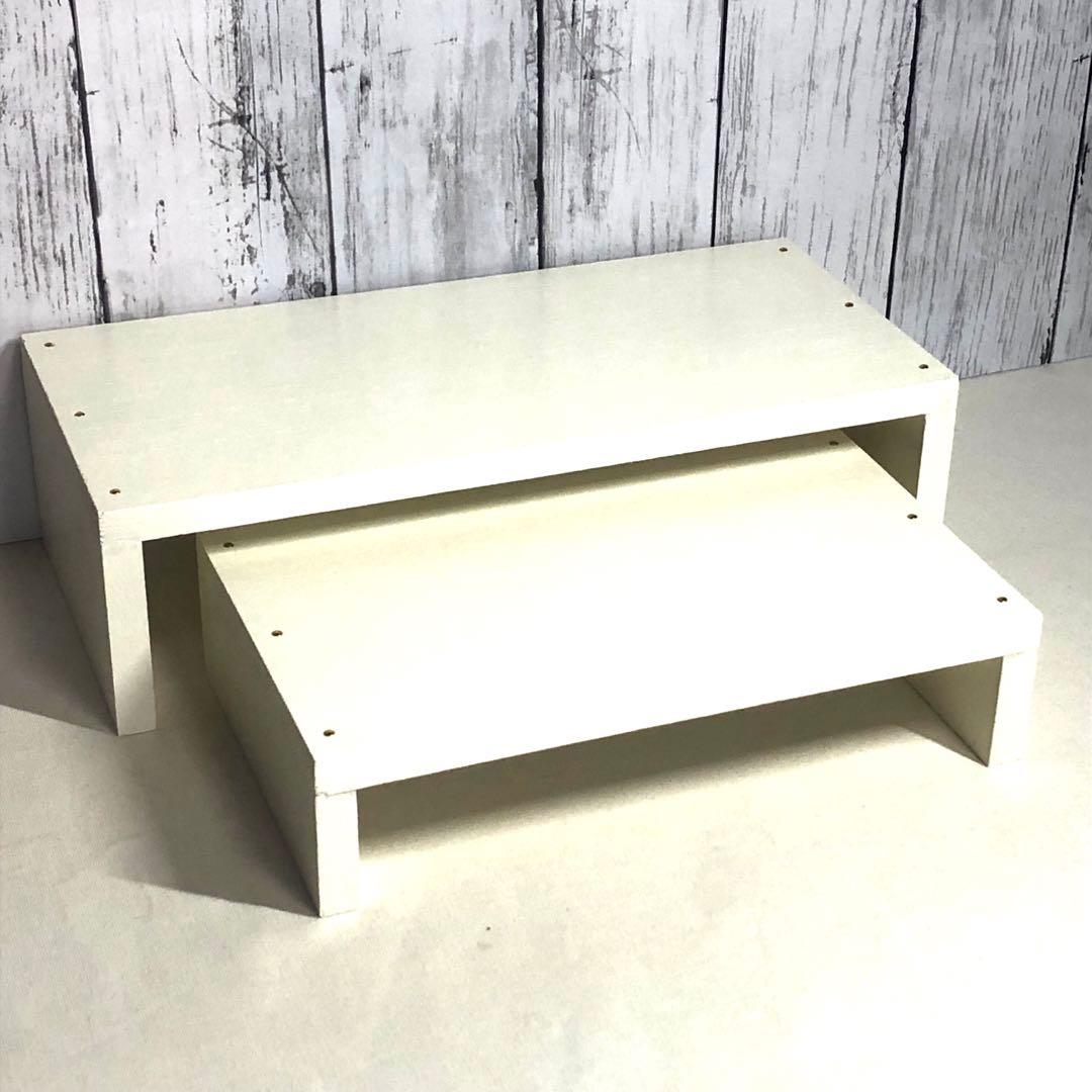 いちページ　トランク型什器・アクセサリー台×２　計３点　イベント什器