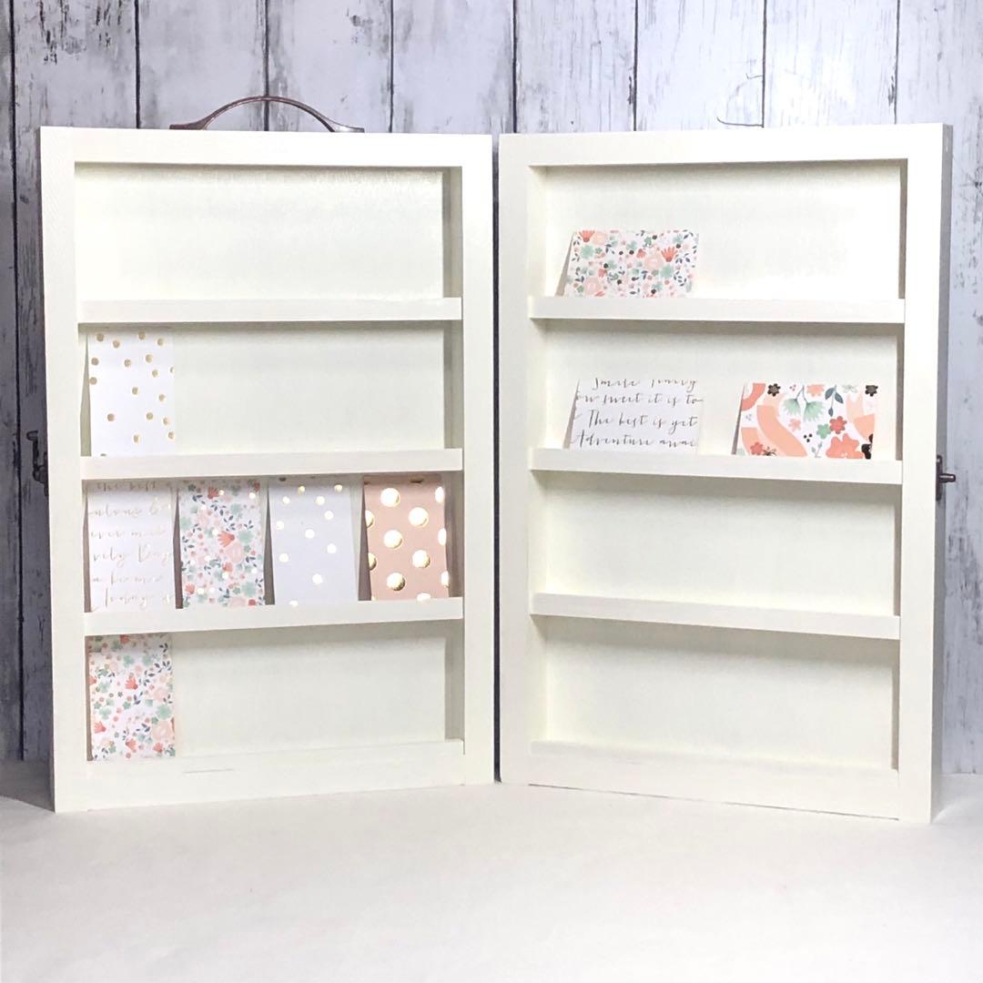 いちページ　トランク型什器・アクセサリー台×２　計３点　イベント什器