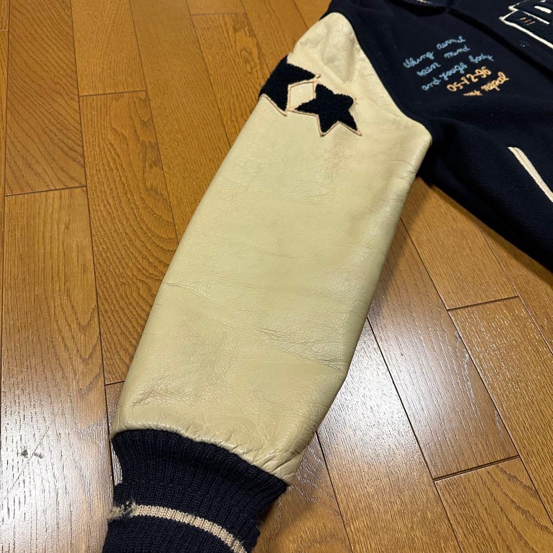 ハリウッドランチマーケット レザースタジャン Mサイズ ネパール HRM