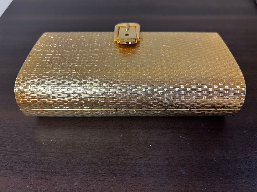 【9/14処分予定】オールドグッチ クラッチバッグ ゴールド ヴィンテージ