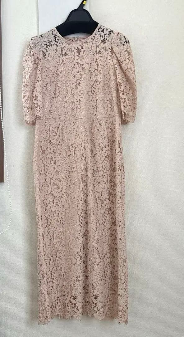 CELFORD コードレースワンピース　結婚式参列