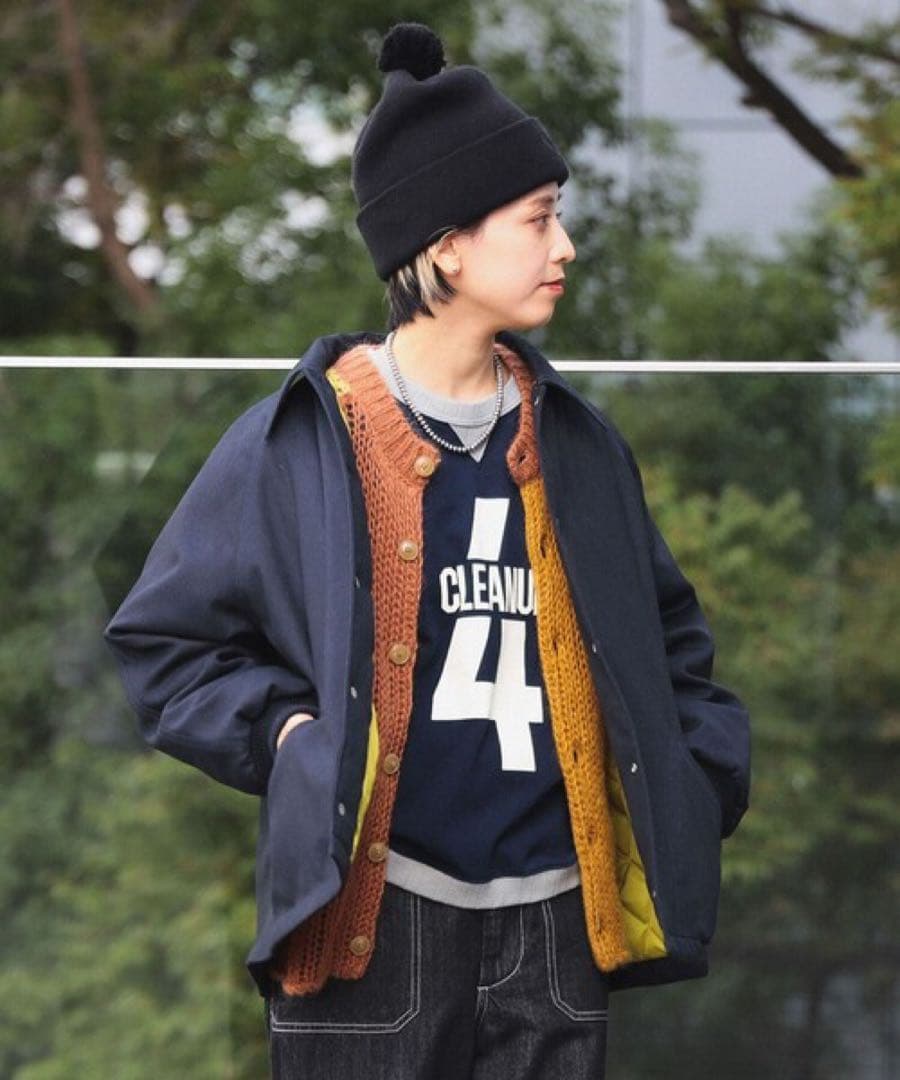 BEAMS BOY / ポリエステル アワード ジャケット