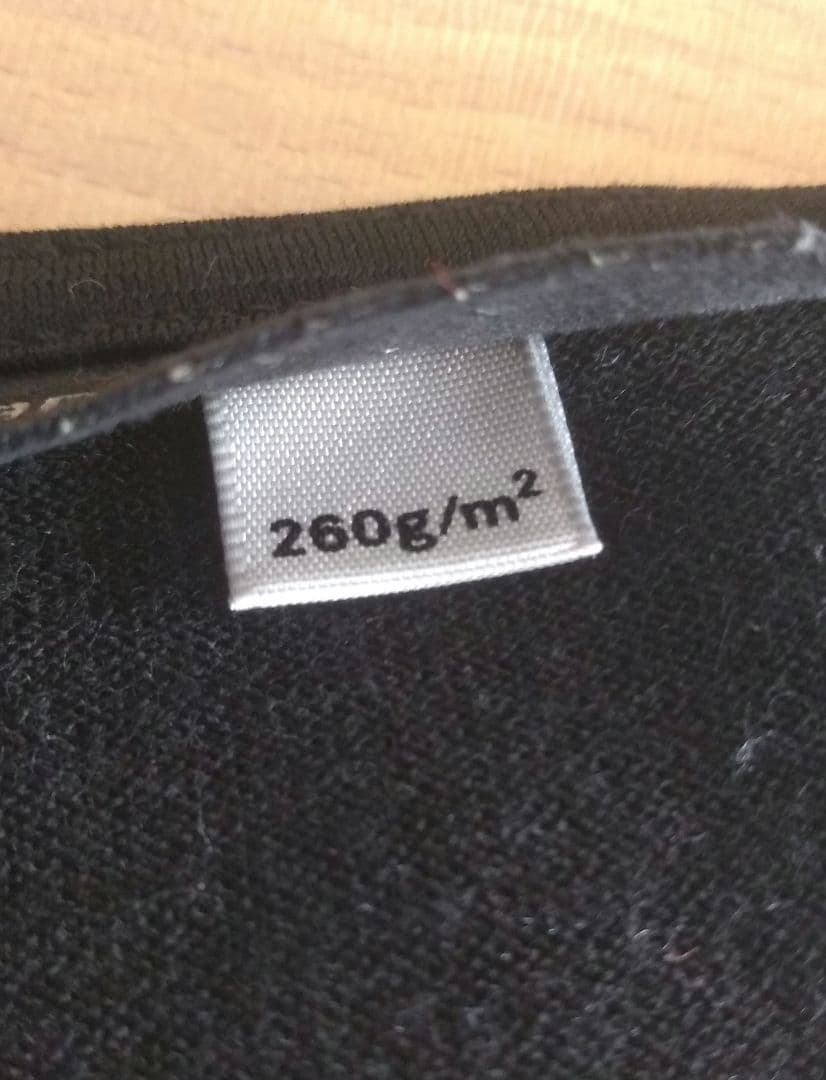 極美品☆【ICEBREAKER】メリノウール 長袖カットソー　ブラック