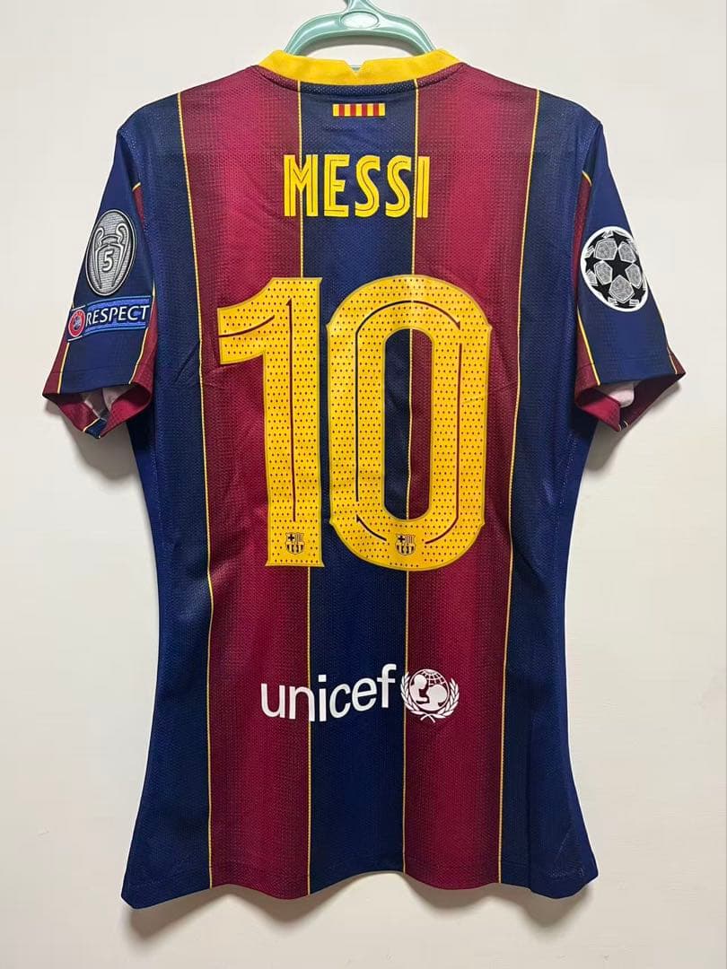選手支給品Messi メッシ バルセロナ 20-21 ユニフォーム