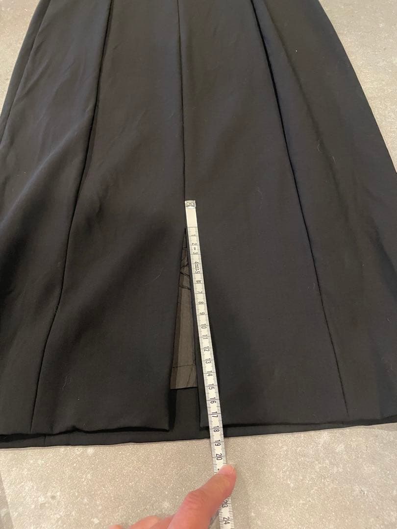 ゆきだるま★美品★CELINE ブラック タイトドレス 36