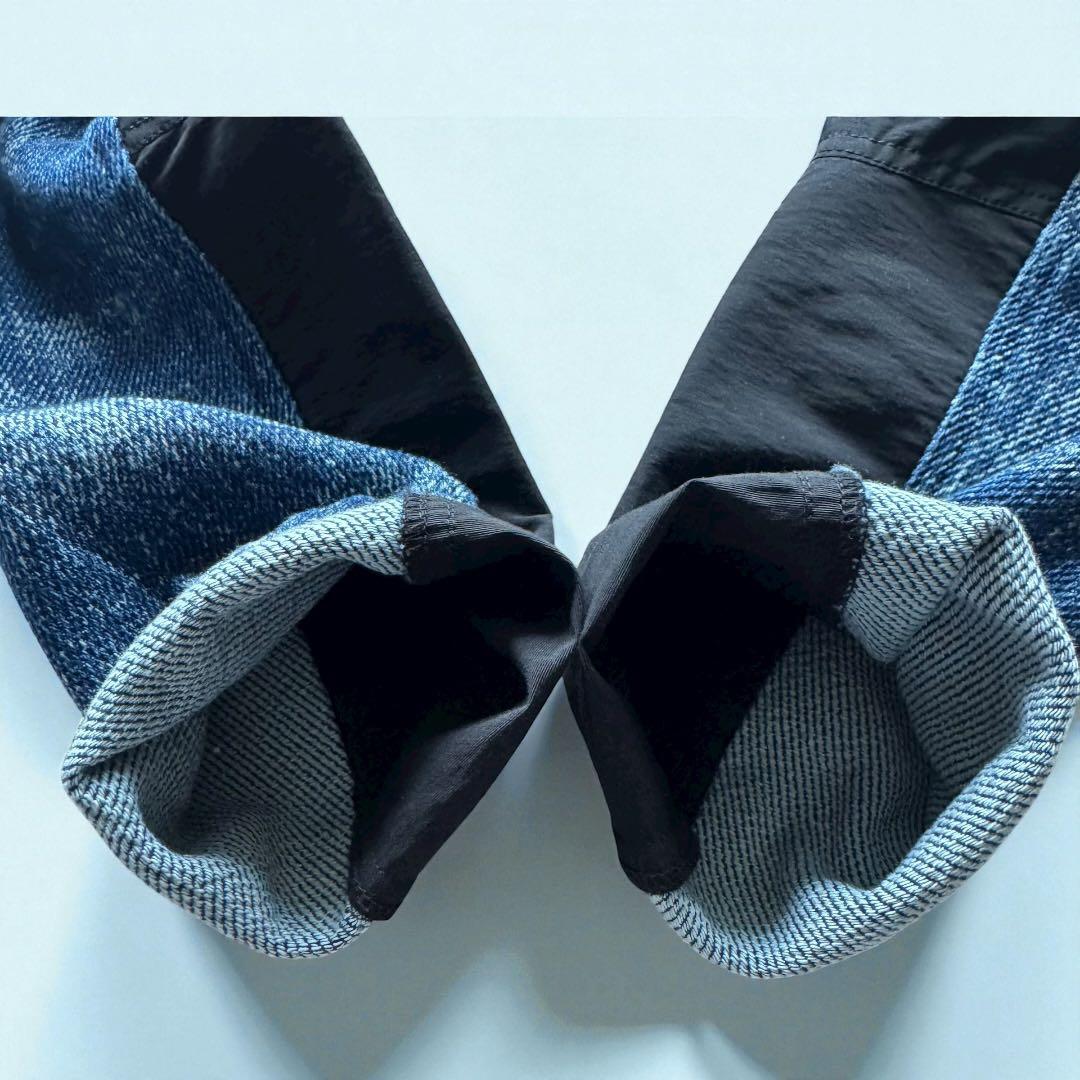 芽風 MEFU 2025年モデル デニム切替ジャケット 未使用 タグ付