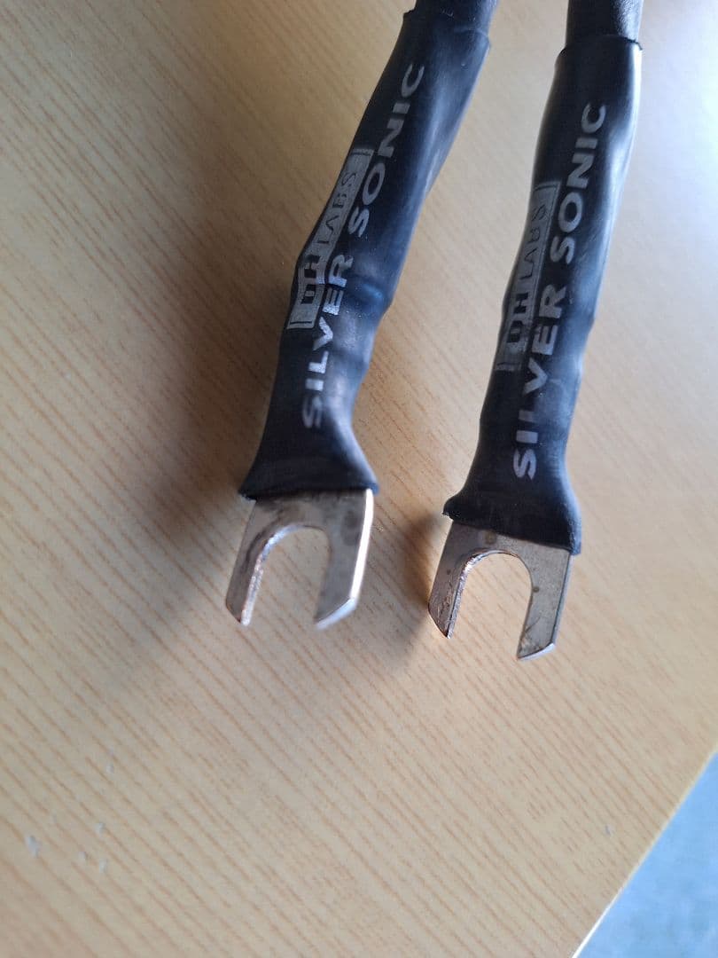 スピーカーケーブルDH LABS Q-10Ext　2.0m Yラグ仕様　導体2倍