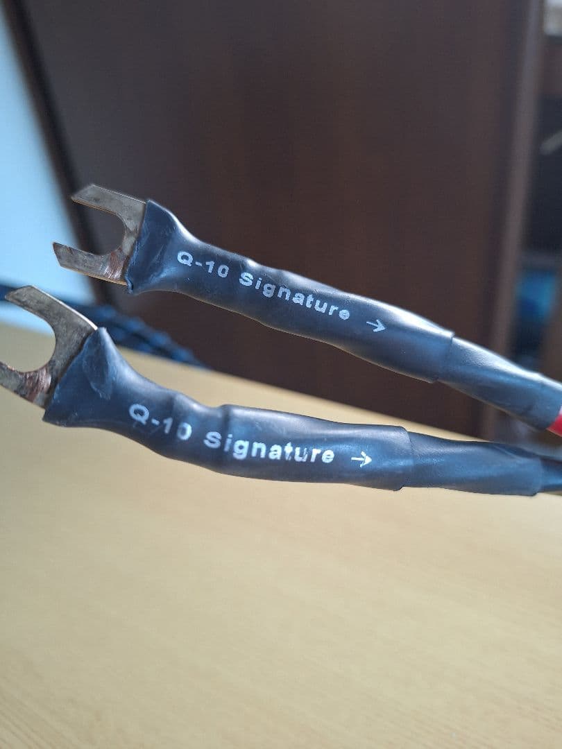 スピーカーケーブルDH LABS Q-10Ext　2.0m Yラグ仕様　導体2倍