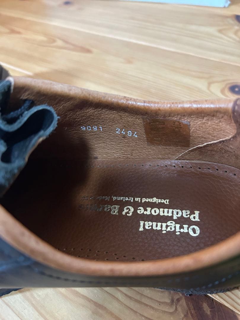 パドモア&バーンズ padmore&barnes プレーントゥ P500