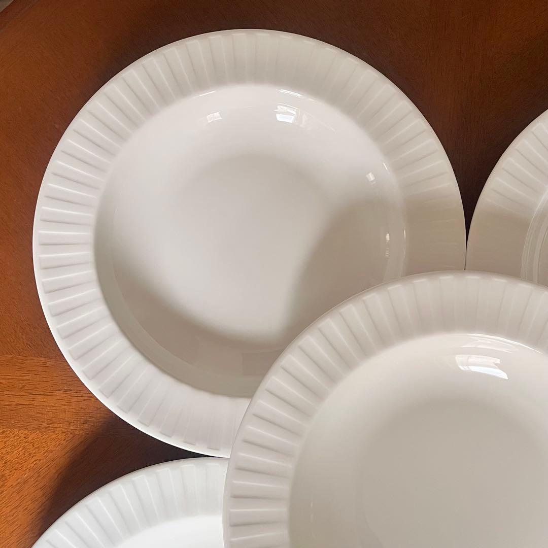 【レア美品】英国製　ウェッジウッド★ナイト＆デイ★大きな深皿　5枚