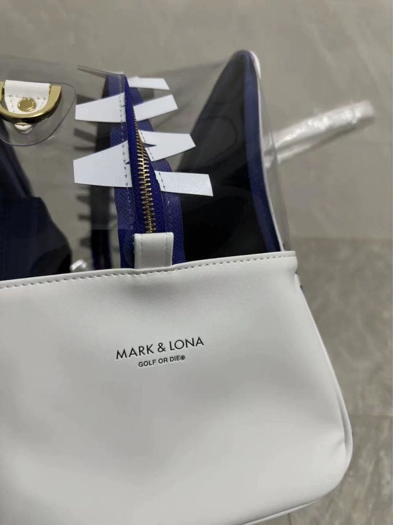 MARK&LONA ボストンバッグ　ラウンドバッグ