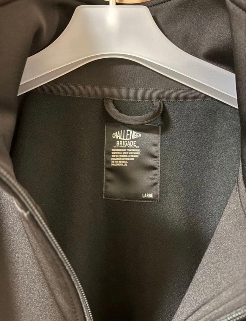 L黒【CHALLENGER】ZIPUP WARM CORE／送料込