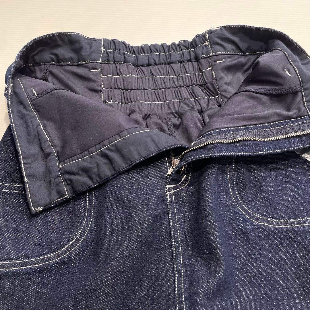 dazzlin デニム ミニスカート風 ショートパンツ