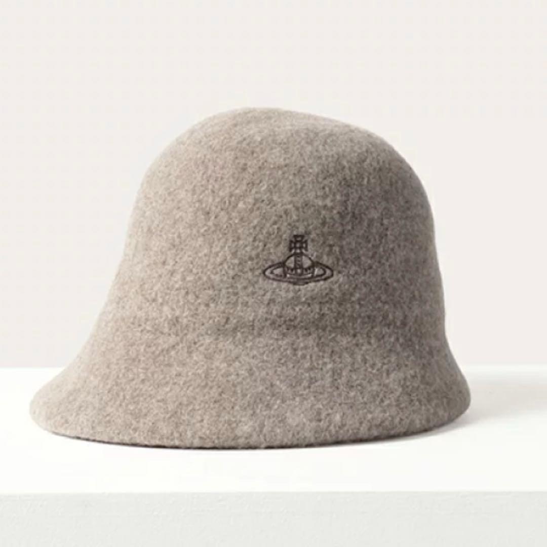 Vivienne Westwood モカブラウン バケットハット S-M