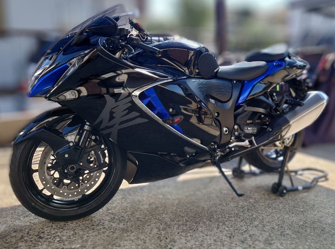 スズキ HAYABUSA 隼 ハヤブサ カウルパーツ ブルー