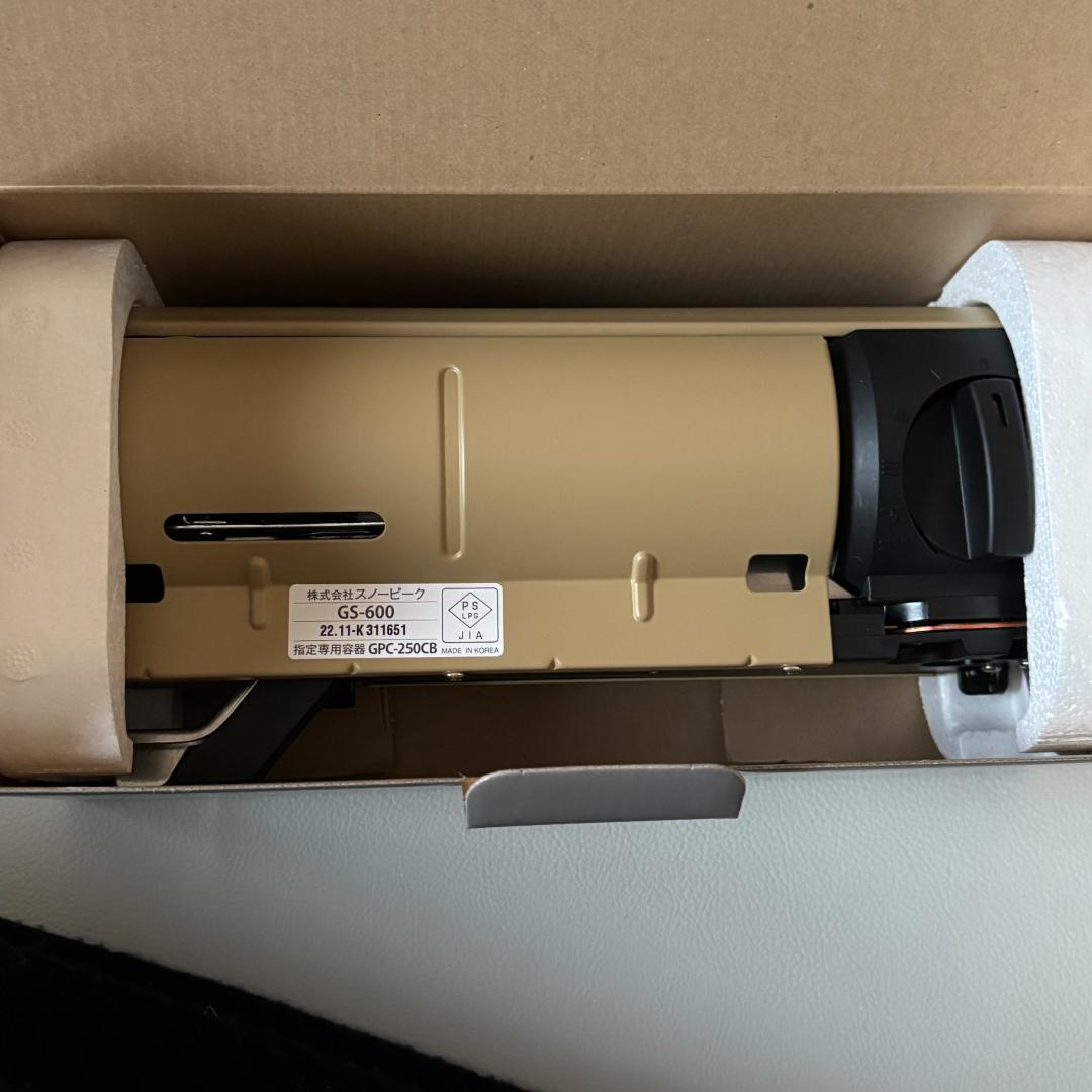 新品 スノーピーク  & CAMP バーナー カーキ GS-600KH