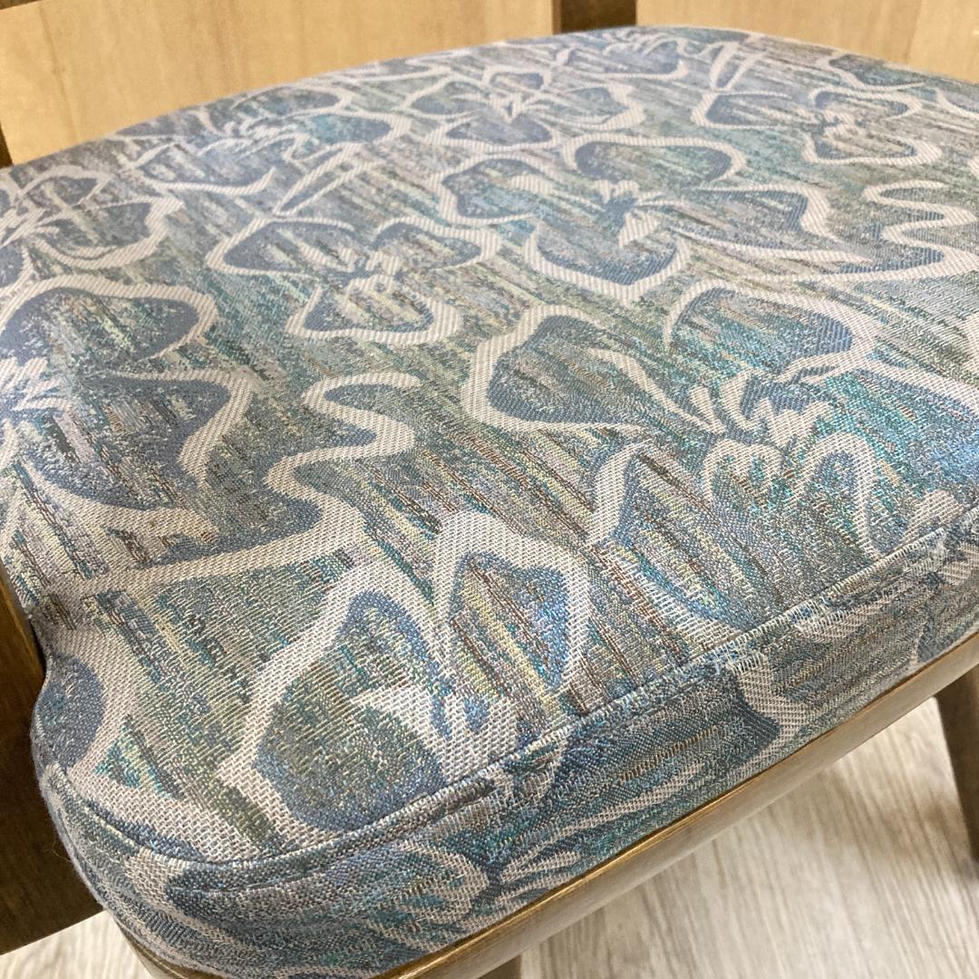 【カリモク】回転式　アームチェア　椅子　ダイニングチェア　A