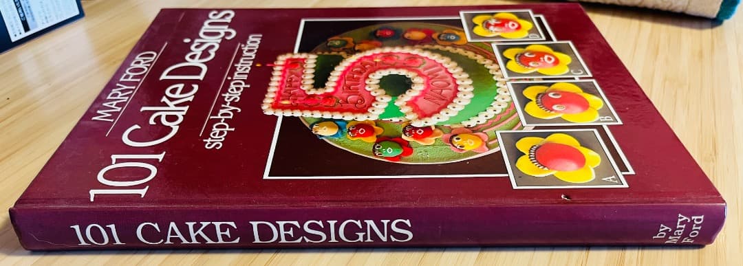 【サイン入り】101 Cake Designs by Mary Ford