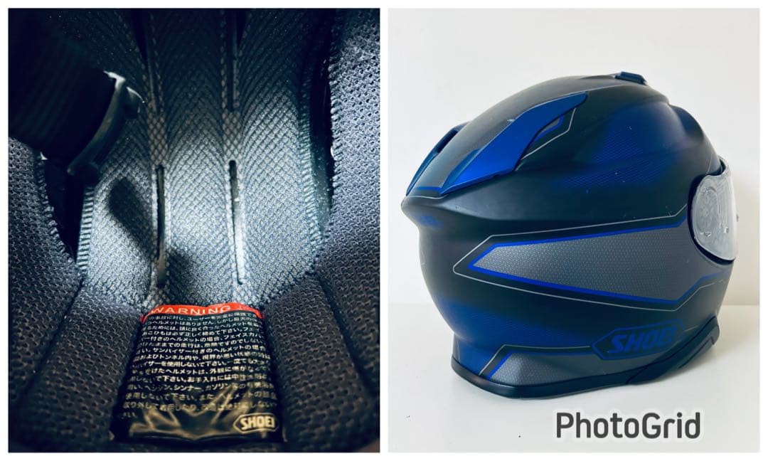 SHOEI GT-Air2 BONAFIDE TC-2 (M) 57cm 青/黒