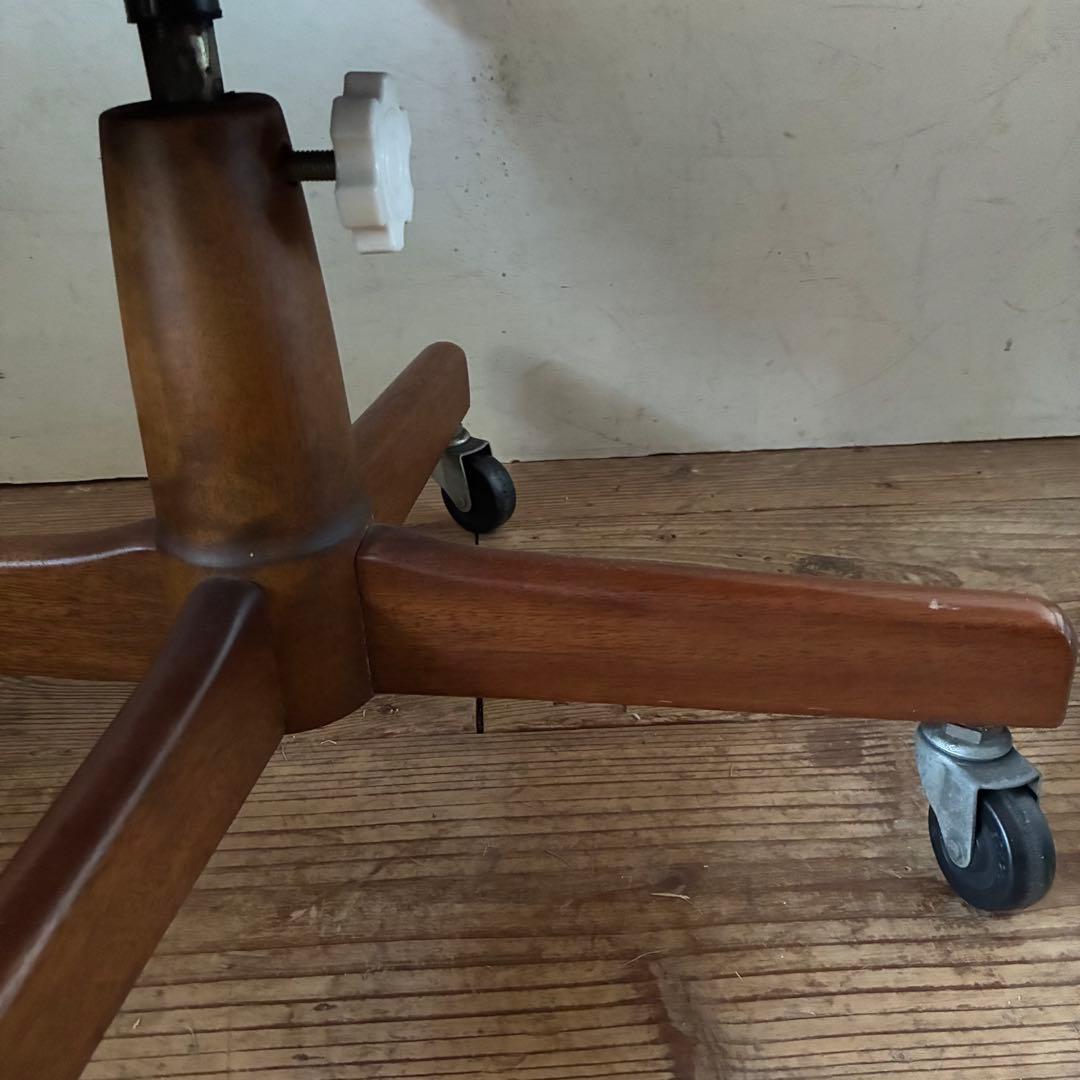 国産ヴィンテージ デスクチェア キャスター レトロ アンティーク