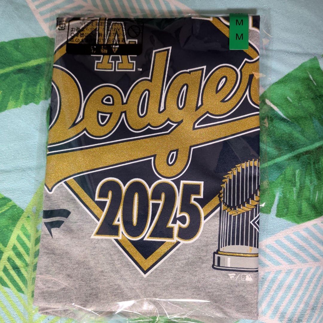 Dodgers 2025 ワールドシリーズチャンピオン Tシャツ M