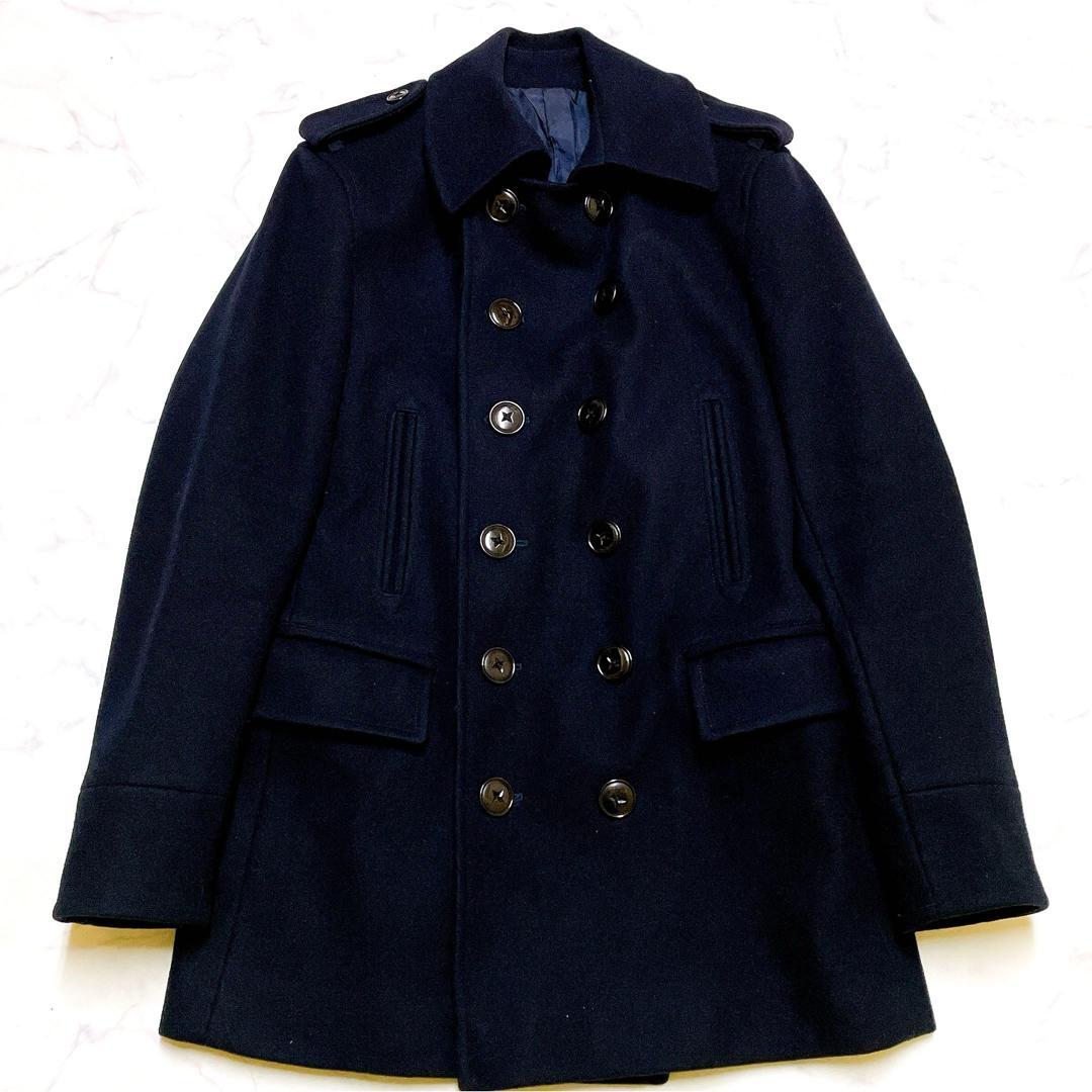 美品 カシミヤ✨トゥモローランド×ケミット別注 マリンコート 日本製 46