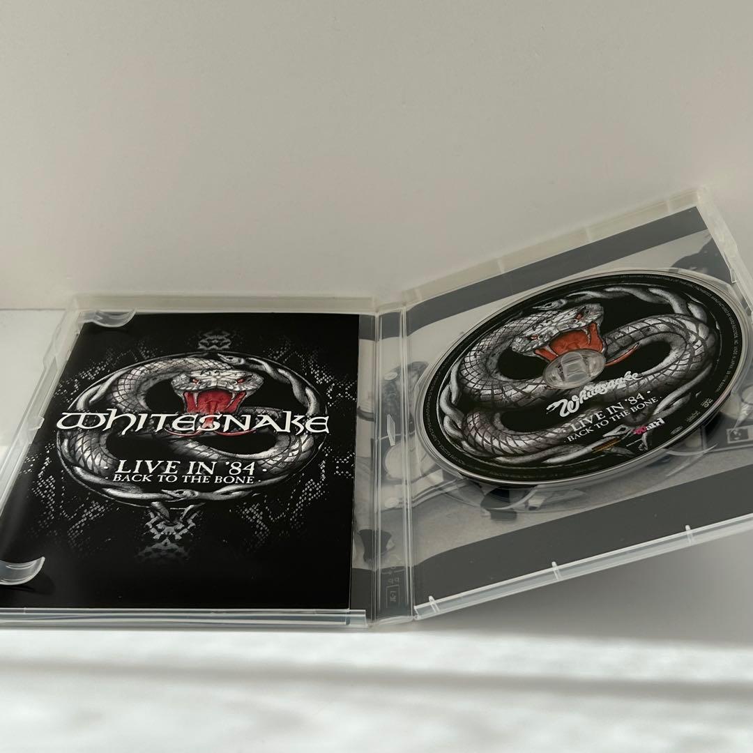 ミュージック WHITESNAKE LIVE IN '84 BACK TO THE BONE