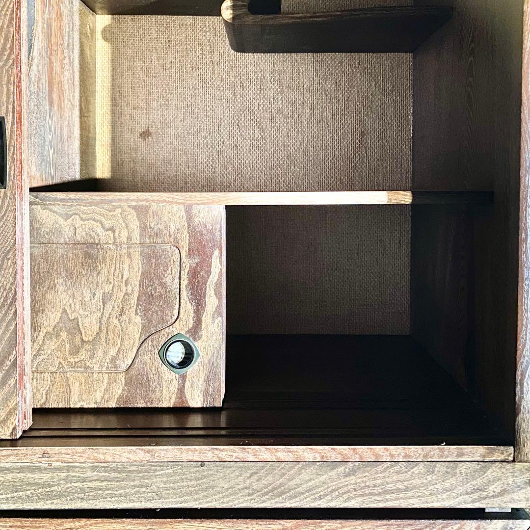 昭和レトロ アンティーク インテリア 古民家 茶箪笥 みせる収納家具