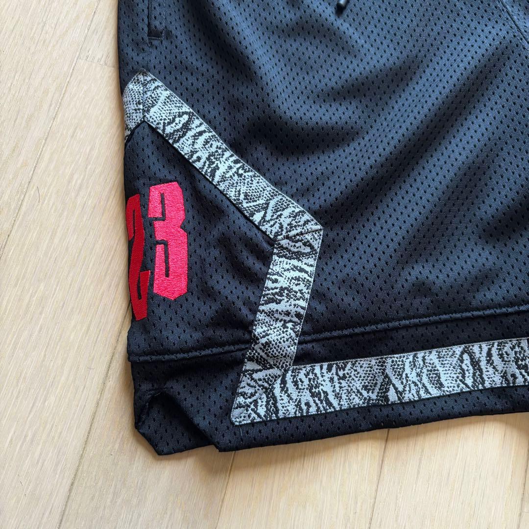 JORDAN × Awake NY ダイアモンド ショートパンツ　黒パイソン