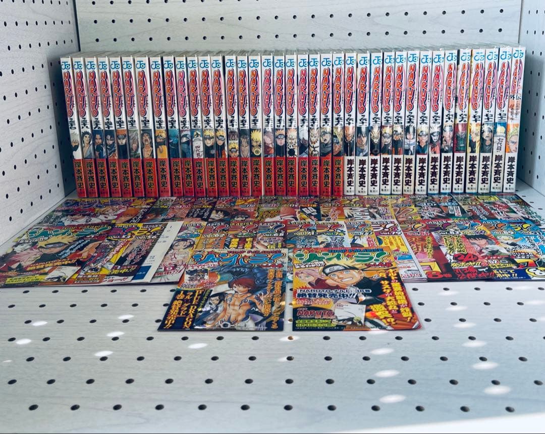 【全巻初版】 NARUTO 帯☆チラシ付き ＋ おまけ