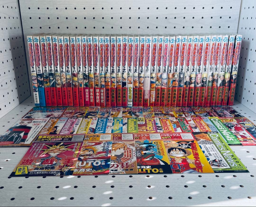 【全巻初版】 NARUTO 帯☆チラシ付き ＋ おまけ