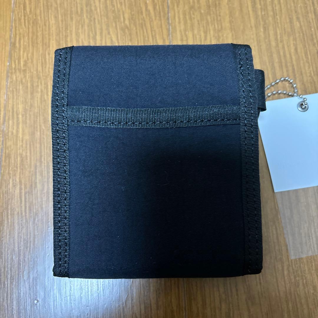 PORTERブラック二つ折り財布