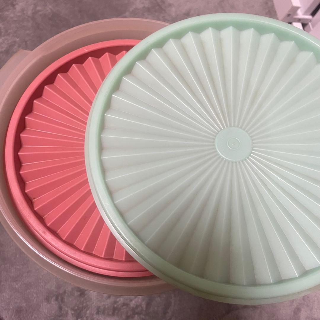 【出品今日まで】タッパーウェア マキシデコレーター 4個セット