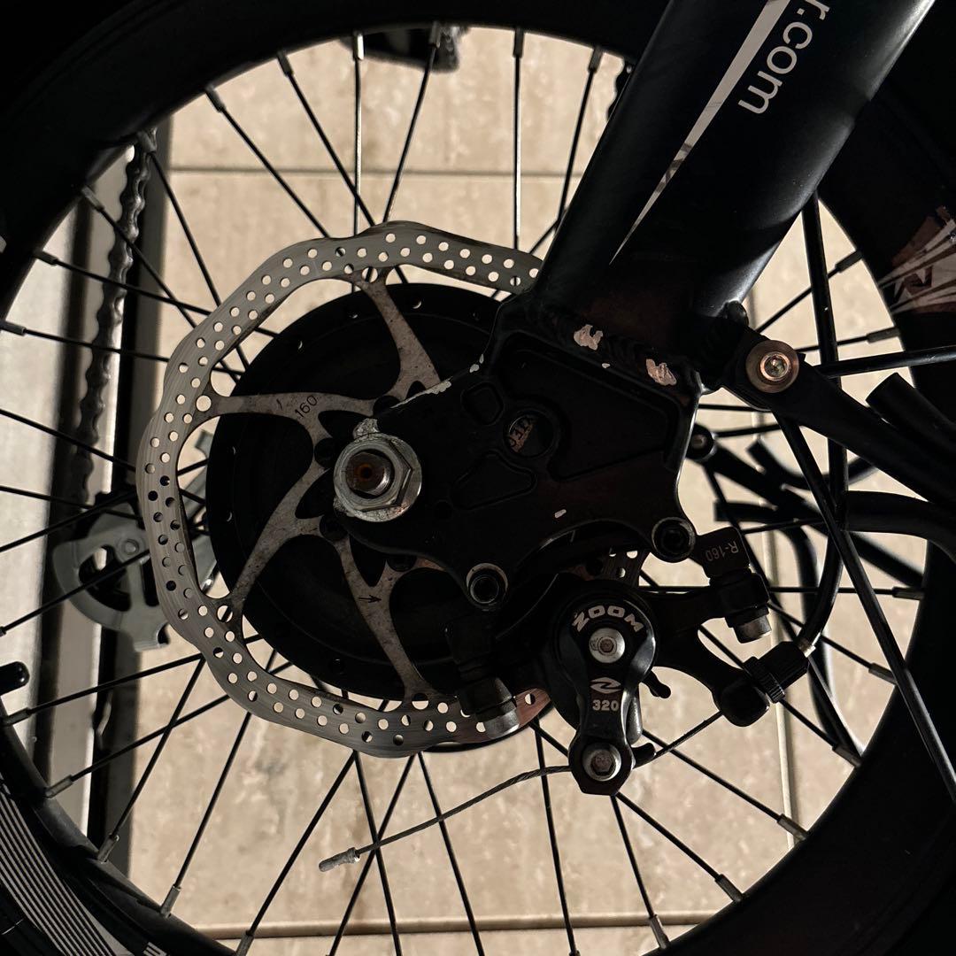 cyrusher 電動自転車 XF500 折り畳み電動自転車 400W