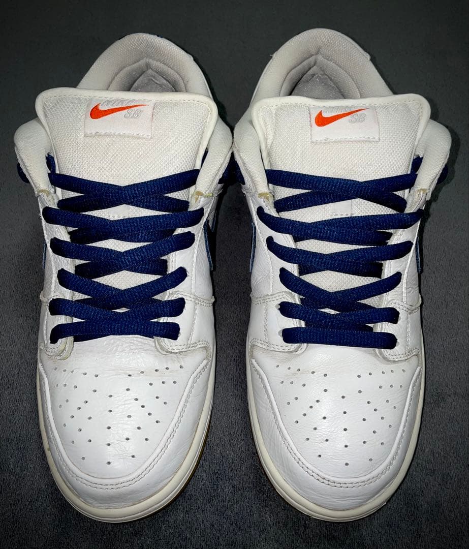 スケートボード Nike SB Dunk \"Orange Label White Navy\"