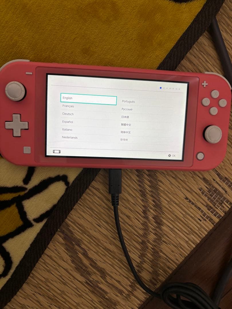 2020年式Nintendo Switch Lite ピンク 本体