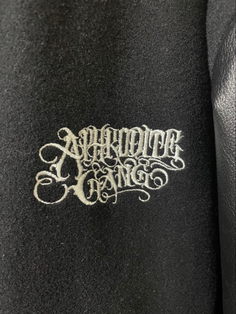 美品　budspool gakkin 舐達麻バッズガッキン　スタジャンレザー牛革